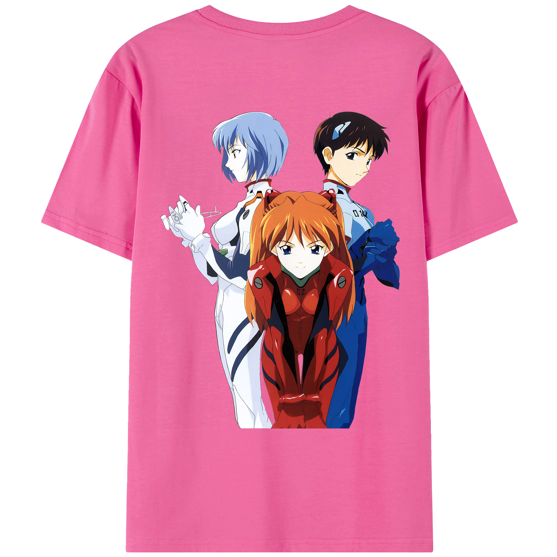 （画像用） EVA 新世紀エヴァンゲリオン レディース半袖Tシャツ(バックプリント)